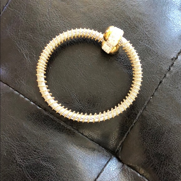 Banana Republic brand gold/silver /Rhinestone - Picture 3 of 4